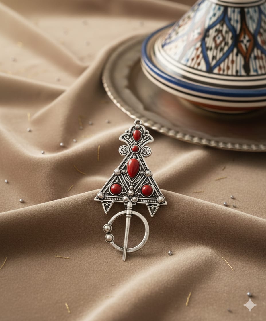 Broche Kabyle “Tiziri”