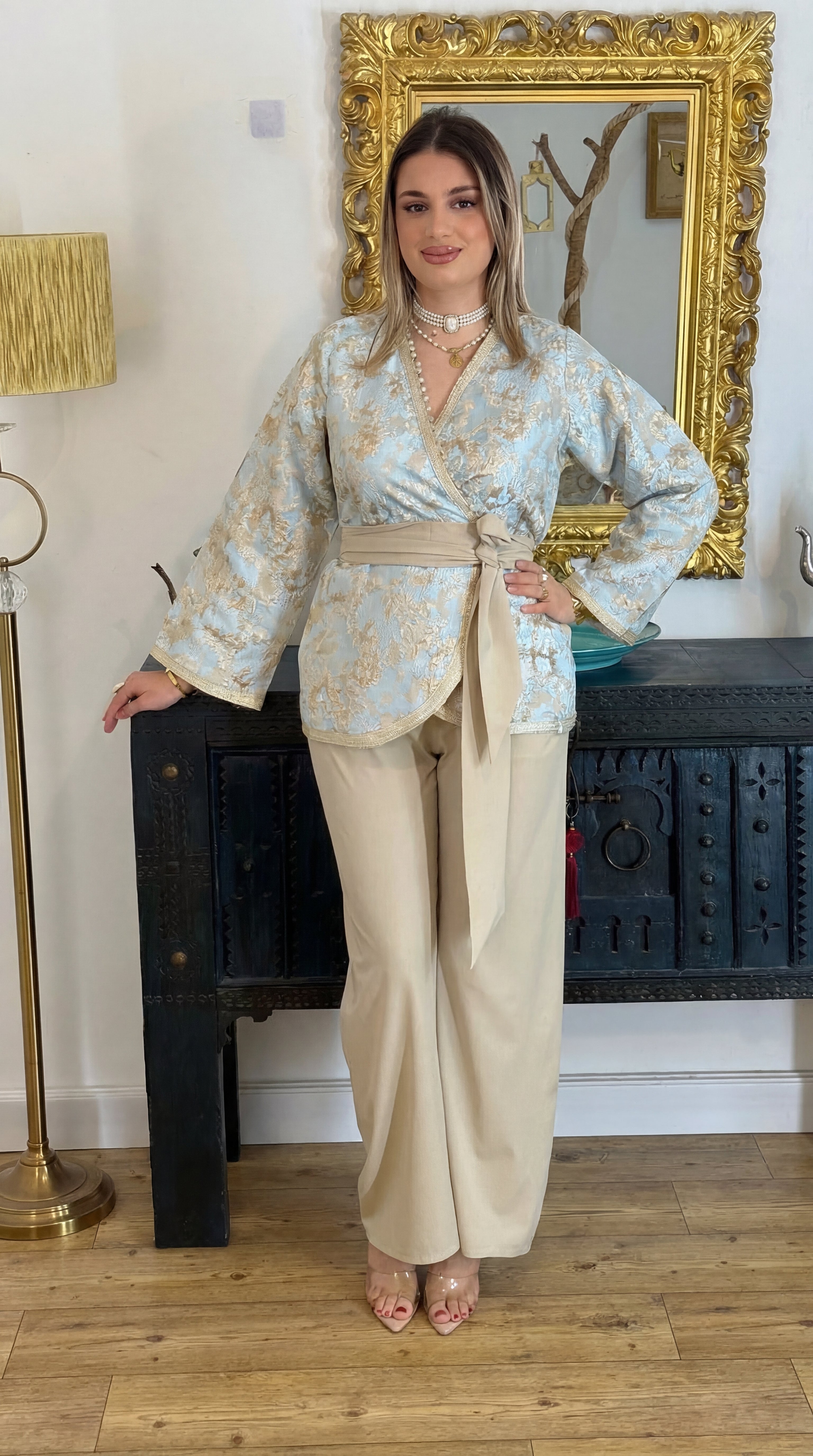 Jabador “Perle de Sama” – Bleu Ciel Premium